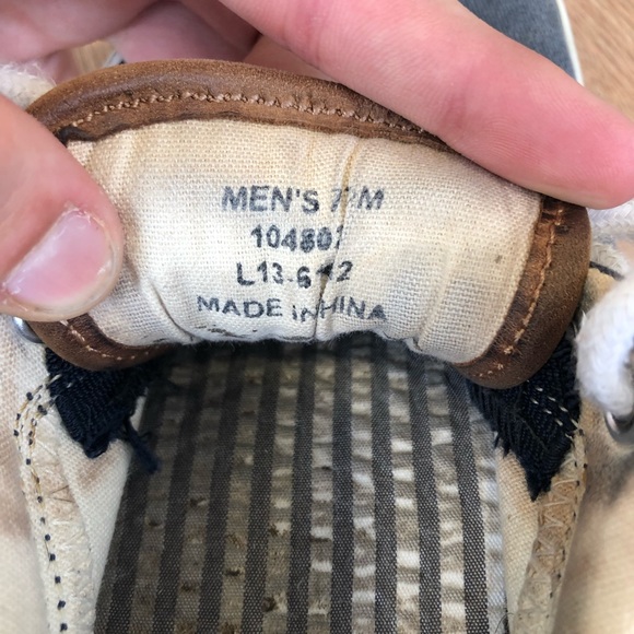 Navy Blue Sperry shoes - Picture 3 of 4